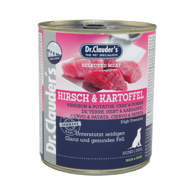 Dr Clauders Hirsch & Kartoffel (venado y papa) 800 gr