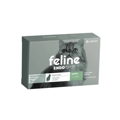 Labyes feline endo spot antiparasitario interno ( 2 a 5) Kg
