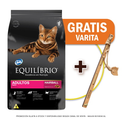 Pack Equilibrio Cat Adultos 1.5 Kg + Varita de Regalo