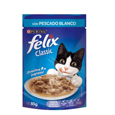 Felix Sensaciones Pescado Blanco en Salsa 85 g