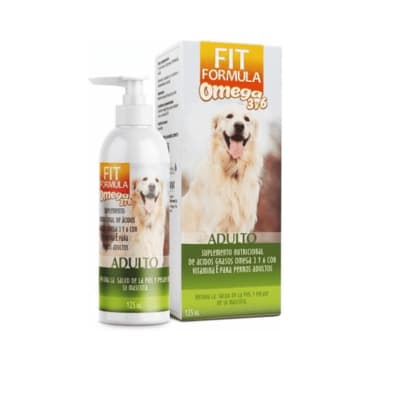 Drag Pharma Fit omega 3 y 6 para perro adulto 125 ml