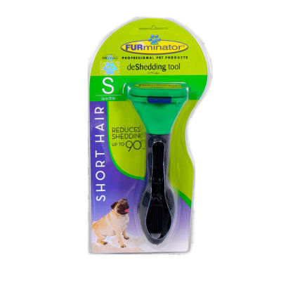 Cepillo tipo Furminator para perro pelo corto Talla S