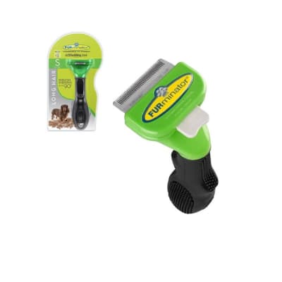 Cepillo tipo Furminator para perro pelo largo Talla S
