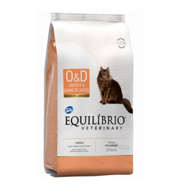Equilibrio Veterinary Cat Obesity & Diabetic (OD) 2 Kg