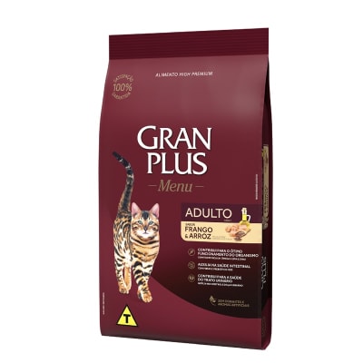 Gran Plus gato adulto pollo y arroz 10.1 Kg