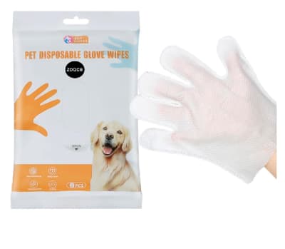 Puppylandia guante húmedo (paquete contiene 6 unidades)