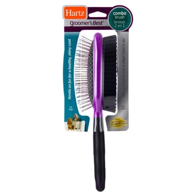 Hartz Groomers Best Daily Grooming (Cepillo doble) Grande