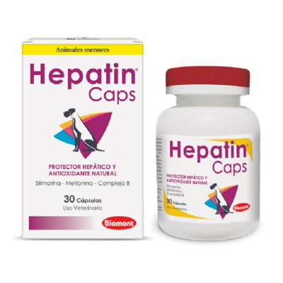 Hepatin Capsulas  protector Hepático (30 cápsulas)