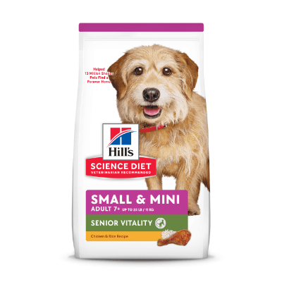Hills SD Canine Adult 7+ small & mini senior vitality 1.58 Kg