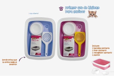 Basa set de baño Iriz (Kit inicial para gatitos)