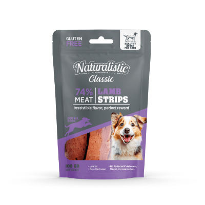 Naturalistic Classic Lamb Strips 100 gr