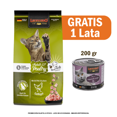 Pack Leonardo GF poultry 1.8 Kg + 1 Quality conejo 200gr GRATIS