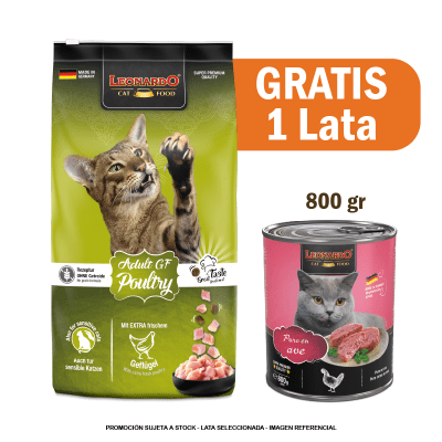 Pack Leonardo GF poultry 7.5 Kg + 1 Quality ave 800gr GRATIS
