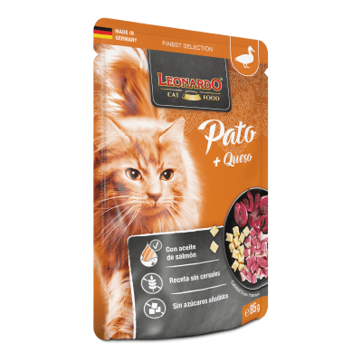 Leonardo pato y queso 85 gr1