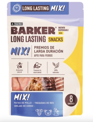 Barker Snacks Long Lasting mix - 8 unidades
