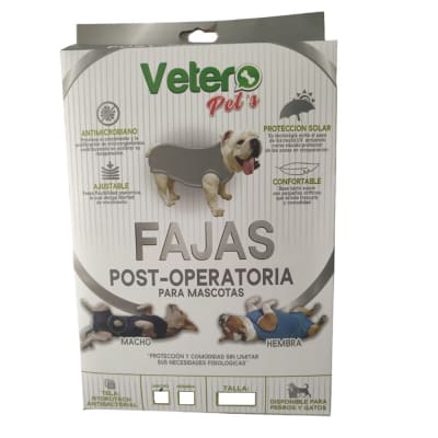 Veter Pets fajas post operatoria para hembra talla XL