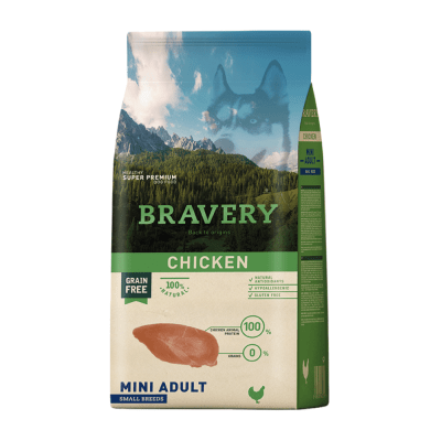 Bravery Dog Mini Adult chicken 2 Kg