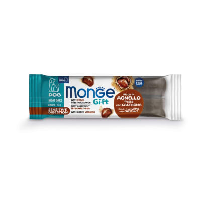 Monge Gift Meat Bars Sensitive Digestion Dog (Cordero+Castaña) 40 gr