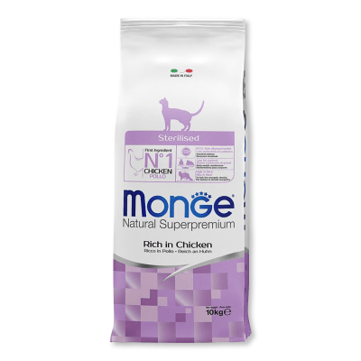 Monge feline adult sterilised 10 Kg