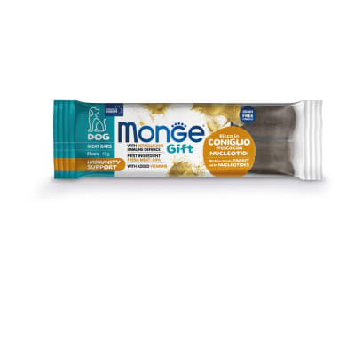 Monge Gift Meat Bars Immunity Support Dog (Conejo+Nucleotidos) 40 gr