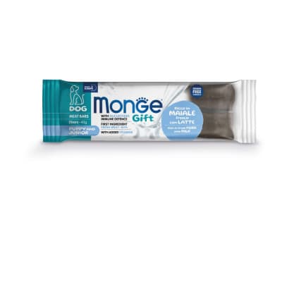 Monge Gift Meat Bars Puppy Dog (Cerdo+Leche) 40 gr