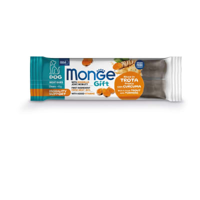 Monge Gift Meat Bars Mobility Support Dog (Trucha+Curcuma) 40 gr