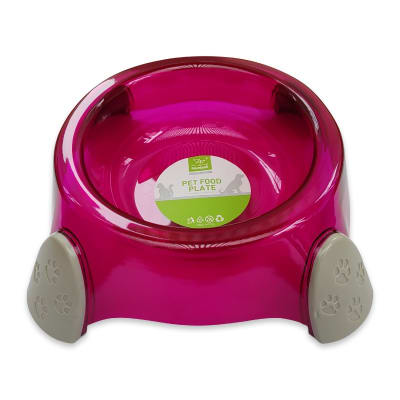 Nunbell plato de color transparente