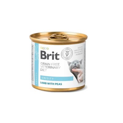 Brit GF Veterinary Diet cat Obesity 200 gr