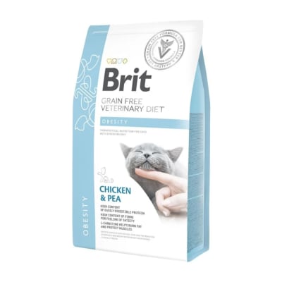 Brit GF Veterinary Diet cat Obesity 5 Kg