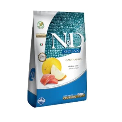 N&D Ocean gato adulto castrado salmón 7.5 Kg