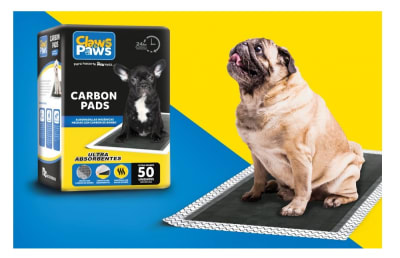 Claws Paws Pañales de carbón 50 unidades