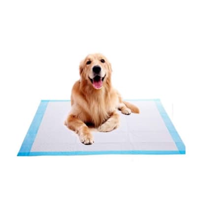 Puppylandia pañales de piso Training Pads con cinta adhesiva Talla M (45 x 60) 50 unidades