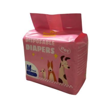 Puppylandia pañales para perro talla M paquete de 10 unidades