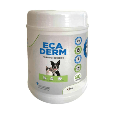 Ecaderm pañitos húmedos - 80 unidades