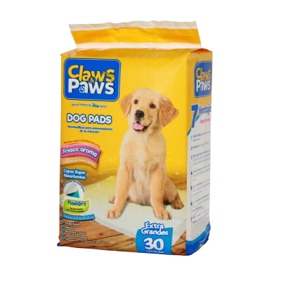 Claws Paws Pañales x 30 UND