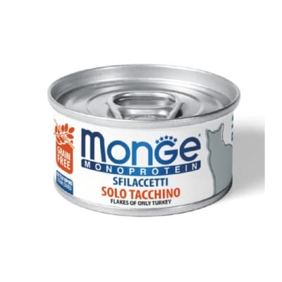 Monge feline adult monoprotein pavo 80 gr