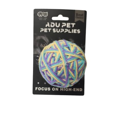 Puppylandia pelota para gato ovillo de hilo de colores