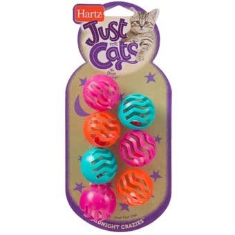 Hartz Just for Cats Midnight Crazies (7 pelotitas)