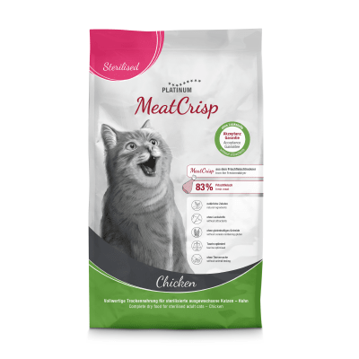 Platinum MeatCrisp cat Sterilised chicken 1.5 Kg