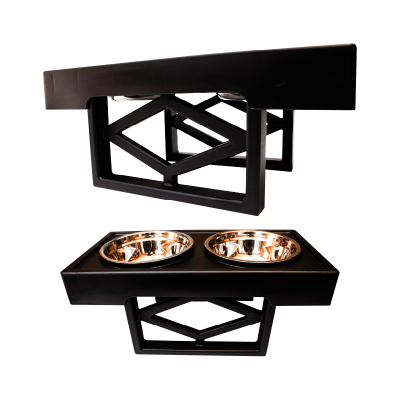 Puppylandia plato doble elevado