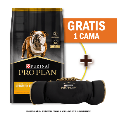 Pack Pro Plan Reduced Calorie Razas Medianas y Grandes 12 Kg + Cama Enrollable Gratis