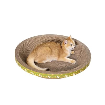 Puppylandia rascador modelo redondo tamaño grande