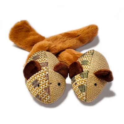 Puppylandia juguete en forma de raton cola crunch
