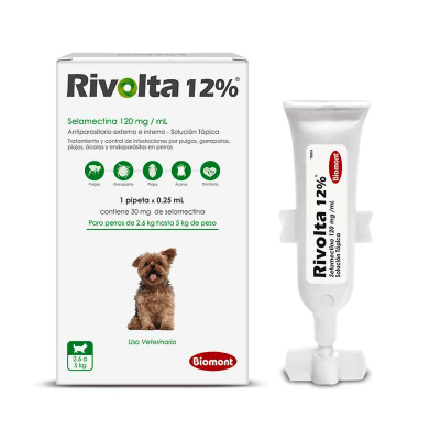 Rivolta 12% de 2.6 hasta 5 Kg