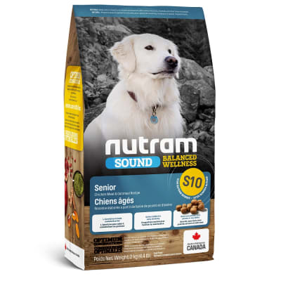 S10 Nutram Sound Senior Dog 2 Kg