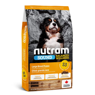 S3 Nutram Sound Large Breed Puppy 11.4 Kg