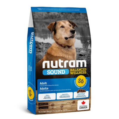 S6 Nutram Sound Adult Dog 11.4 Kg