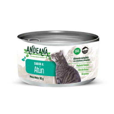 Andeana alimento para gato atún 85 gr