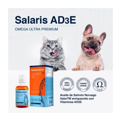 Salaris AD3E aceite de salmon 350 ml