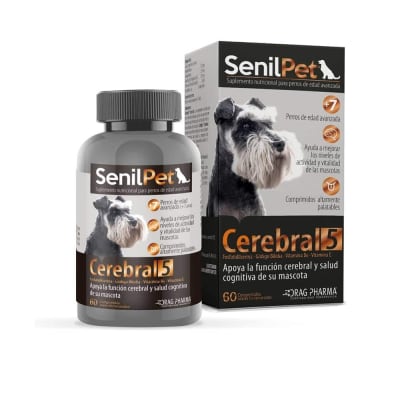 Drag Pharma Senil Pet cerebral 5 - contiene 60 comprimidos